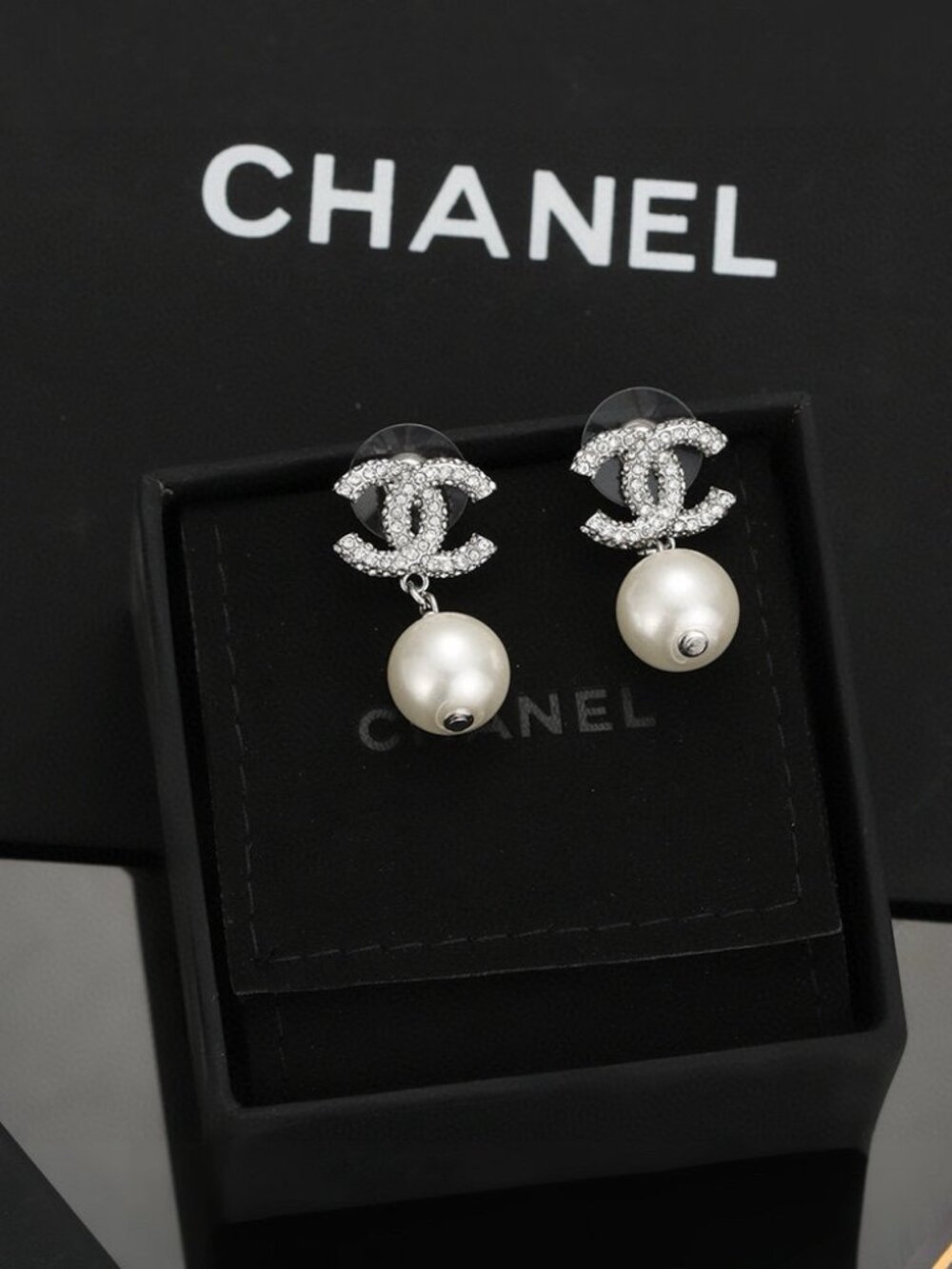 Chanel earrings.